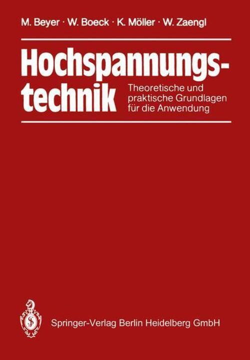 Thumbnail - Manfred Beyer (u. A.) | Hochspannungstechnik | Taschenbuch | Deutsch