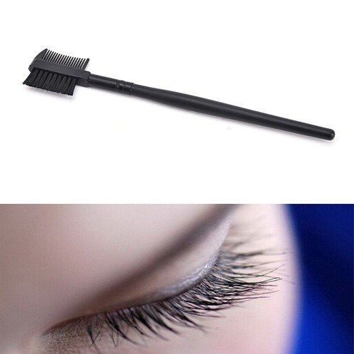Girl 2 in 1 Eyebrow Eyelash Dual-Comb Extension Brush Comb Cosmetic Makeup T.mz - Picture 2 of 8