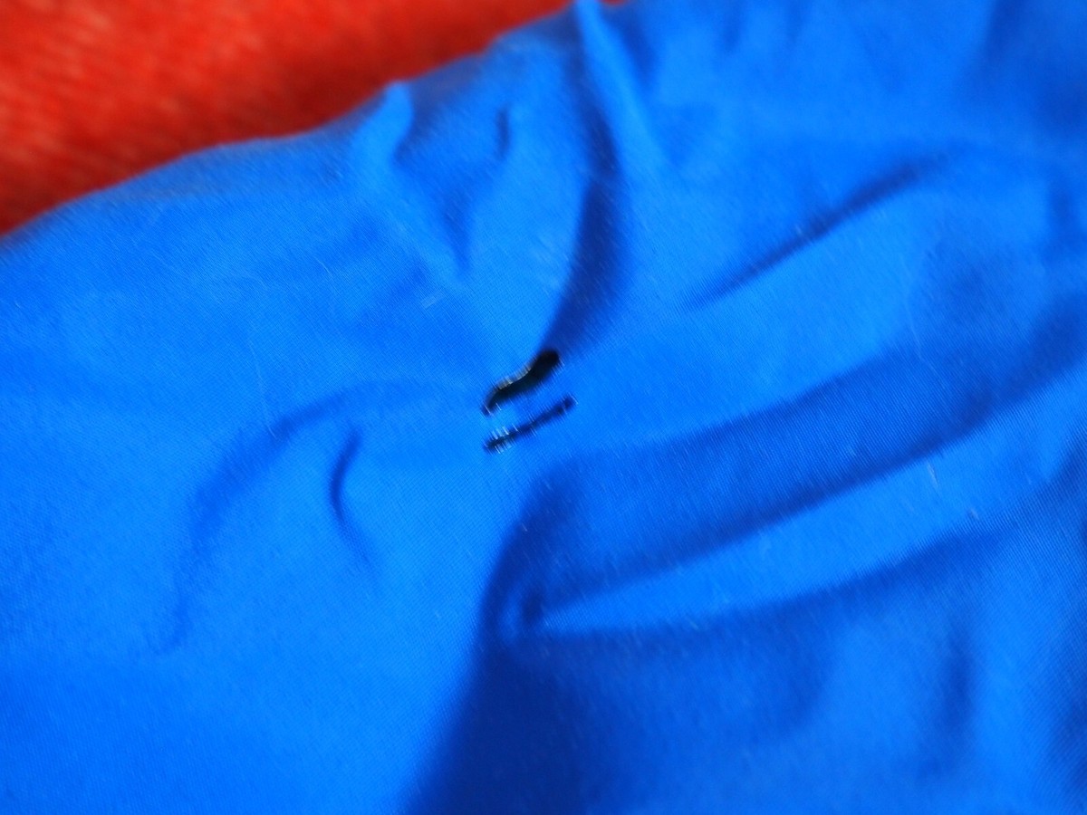 VTG 90s REI Retro Blue Nylon Fleece Lined Zip Outdoor Hiking Logo