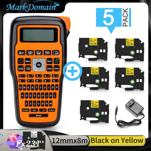Industrial Label Maker E1000 with 12mm P-Touch TZe-231 Tape Industrial Label Maker E1000 with 12mm P-Touch TZe-231 Tape