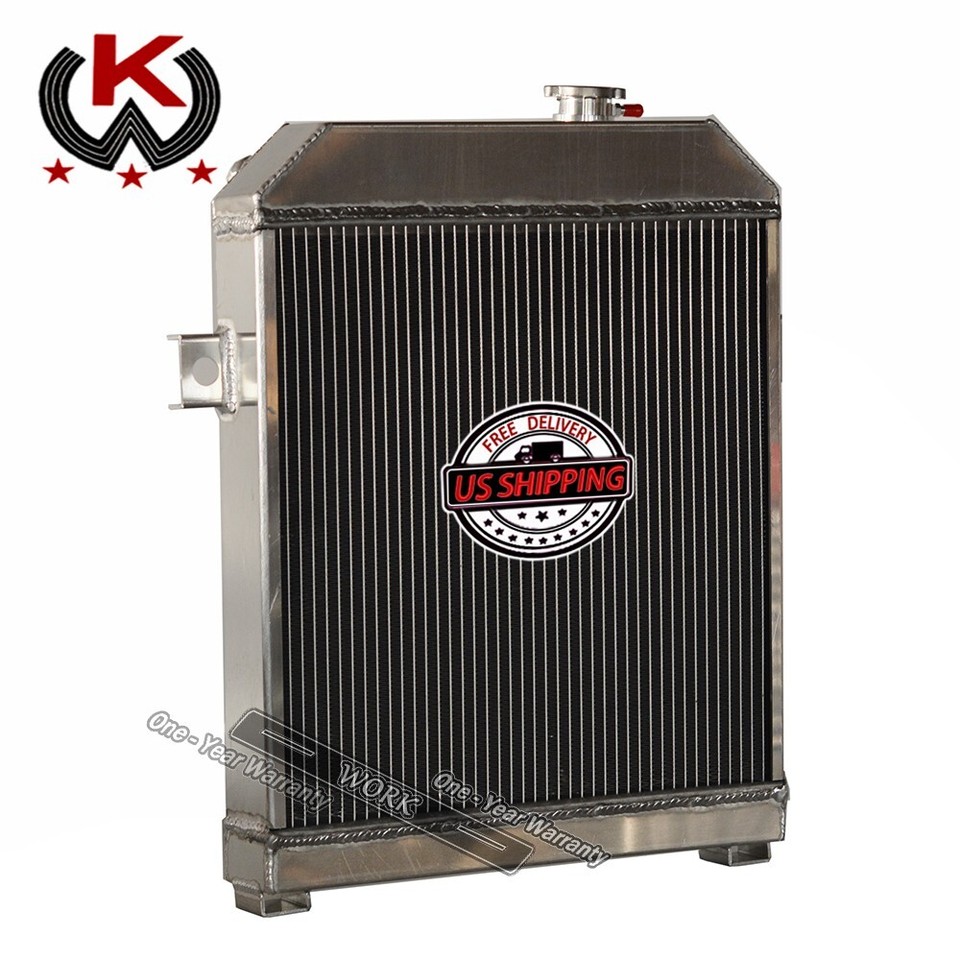 Aluminum Radiator Fit 1955-1958 Jaguar MK1 MK I/59-67 MK2 MK II/ S-Type ...