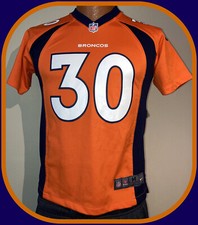 DENVER BRONCOS PHILLIP LINDSAY NIKE ON FIELD REPLICA JERSEY YOUTH MEDIUM NWOT