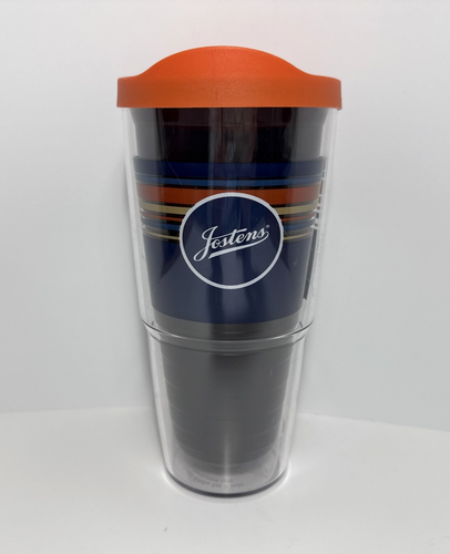 Tervis Classic Tumbler Jostens Wrap with Orange Lid 24 oz