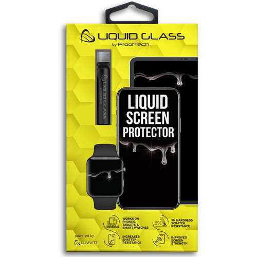 Liquid Glass Screen Protector Universal for All Phones Tablets Watches - 1 Pack - Picture 1 of 6