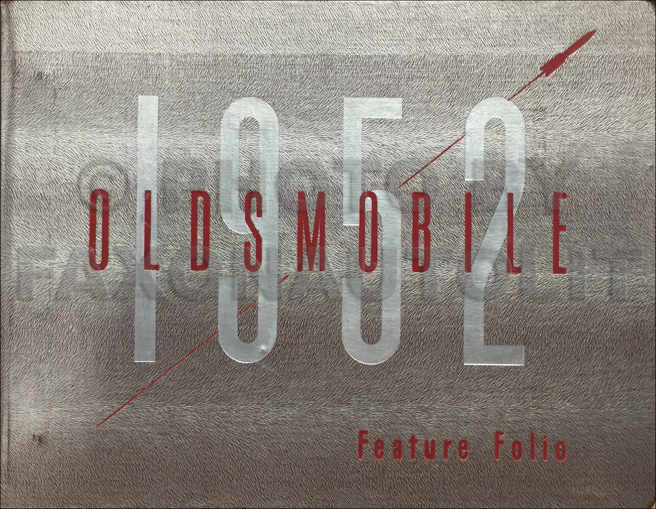 1952 Oldsmobile Feature Folio Dealer Album 52 Olds 88 98 Showroom Accessories