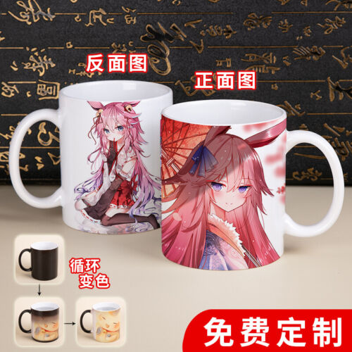 Honkai Impact 3 Yae Sakura Kiana Color-changing Cup Coffee Tea Cup Gifts @7 - Picture 1 of 6