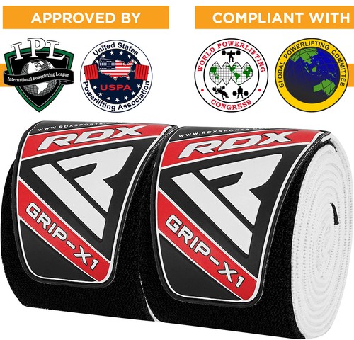 Knee Pads MMA by RDX, Lifting Straps, Knee Sleeves Weightlifting, Gym Knee Wraps - Picture 39 of 90