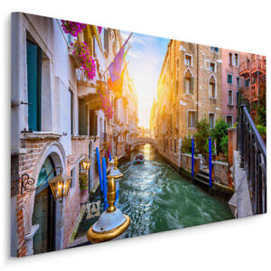 Venedig V2 1p Bild auf Leinwand Bilder Kunstdruck Wandbild Poster
