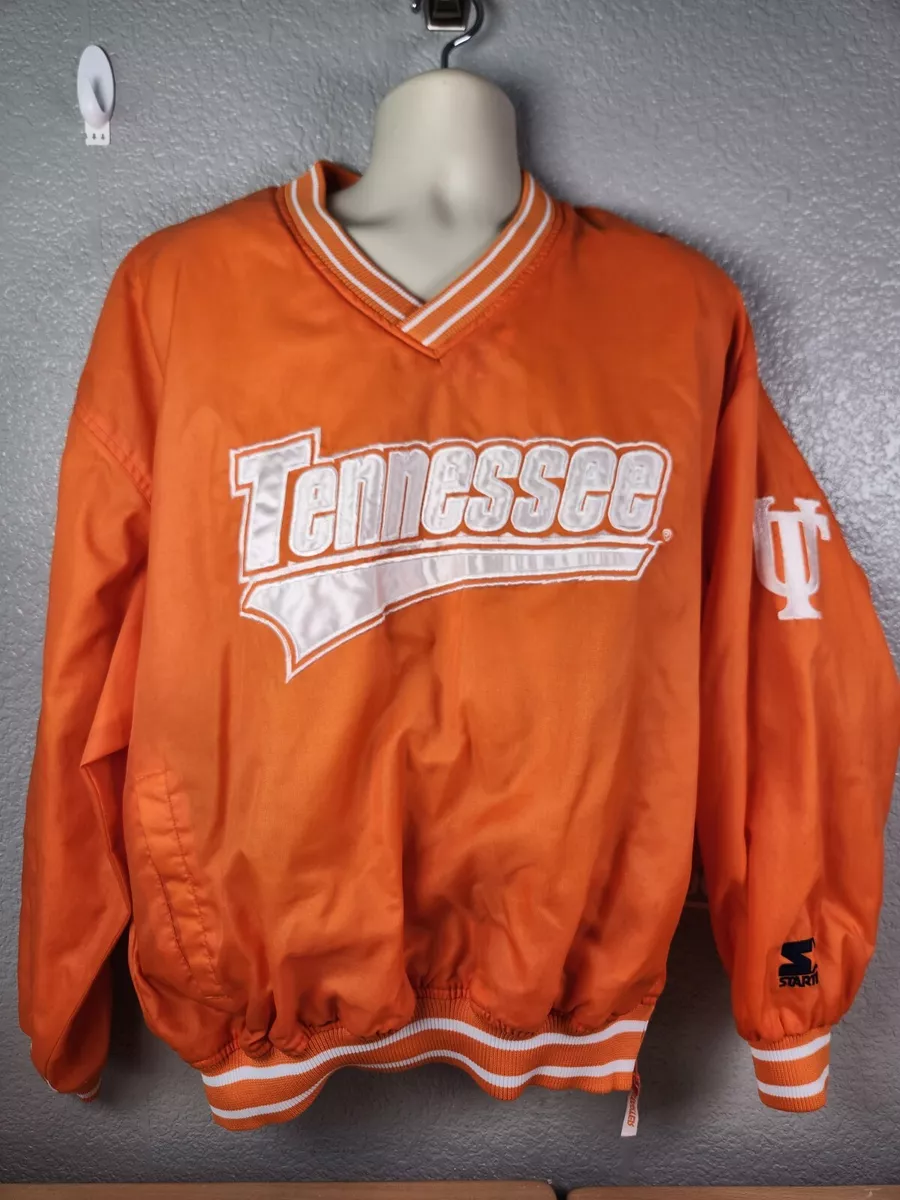 UT University of Tennessee Starter Jacket Vintage Pullover Orange
