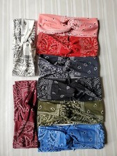 Bandana Headband Turban Hair Wrap Scarf Paisley Yoga Outdoor Healthcare women
