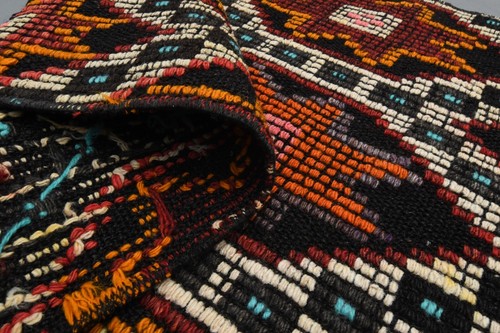 2'0 x 2'6 Fuß Türkischer Vintage Kleiner Teppich, Fußmatte, Badematte, Handgefertigter Wollteppich - Bild 8 von 10