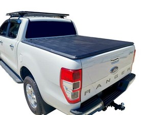 Tough Soft Tonneau Cover For Ford Ranger 2011 20 Px Dual Cab Foldable Ebay