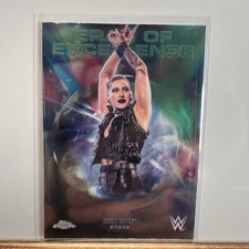 Rhea Ripley 2026 Topps Chrome WWE #ERA-27 Eras of Excellence Insert Trading Card