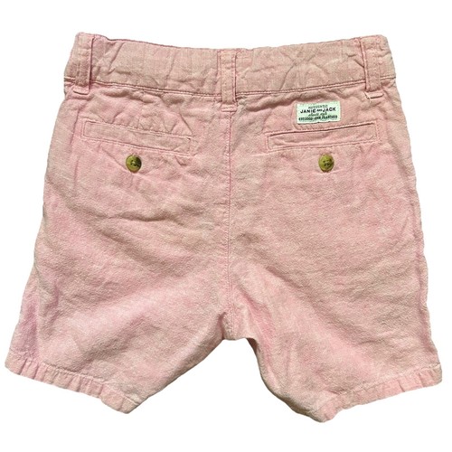 JANIE AND JACK Lot of 3 Cotton Blend Shorts Toddler Boys Size 4 Adjustable Waist - Picture 9 of 19