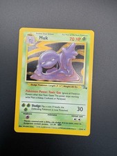 Muk 13/62 Fossil Set Holo Rare Holo 70 HP Pokemon TCG 1999 WOTC English