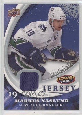 2008-09 Upper Deck Power Play Box Set Jersey Markus Naslund #PP-MN 2o7
