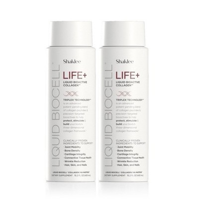 Shaklee Life+ Liquid Bioactive Collagen 15.2 oz 2-Pack New Sealed