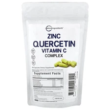 Zinc Quercetin Vitamin C Complex, 240 Capsules