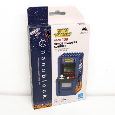 Nanoblock NBCC_109 Space Invaders Cabinet Bausteinset - Neu, ungeöffnet