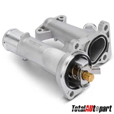 Engine Coolant Thermostat Housing Assy for Ford Fusion 2013 1.6L GAS Aluminum