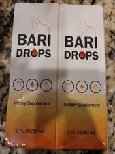 2 X Bari Drops GLP-1.   2.0oz.  2 Bottles