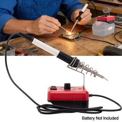 Cordless Soldering Iron Kit For Parkside 20V Battery Electric Digital DIY Use