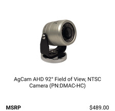 *GENUINE* Dakota Micro AgCam 92 degree FOV DMAC aluminum camera waterproof