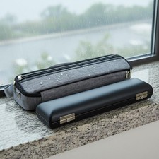 16-Hole Flute Container Set Waterproof Flute Protective Container with Gig Bag