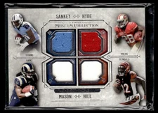 2014 Topps Museum #FPQR-SHMH Hill / Mason / Sankey / Hyde MEM, SN,MEM 3203L