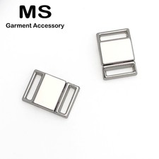 9MM Front Bra Clasp Replacement Swimsuit Clip Making Nickel free Accessories