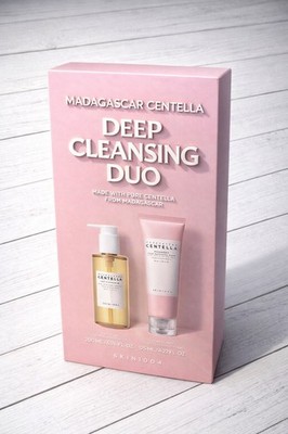 SKIN1004 Madagascar Centella Deep Cleansing Set - Light Oil & Poremizing Foam