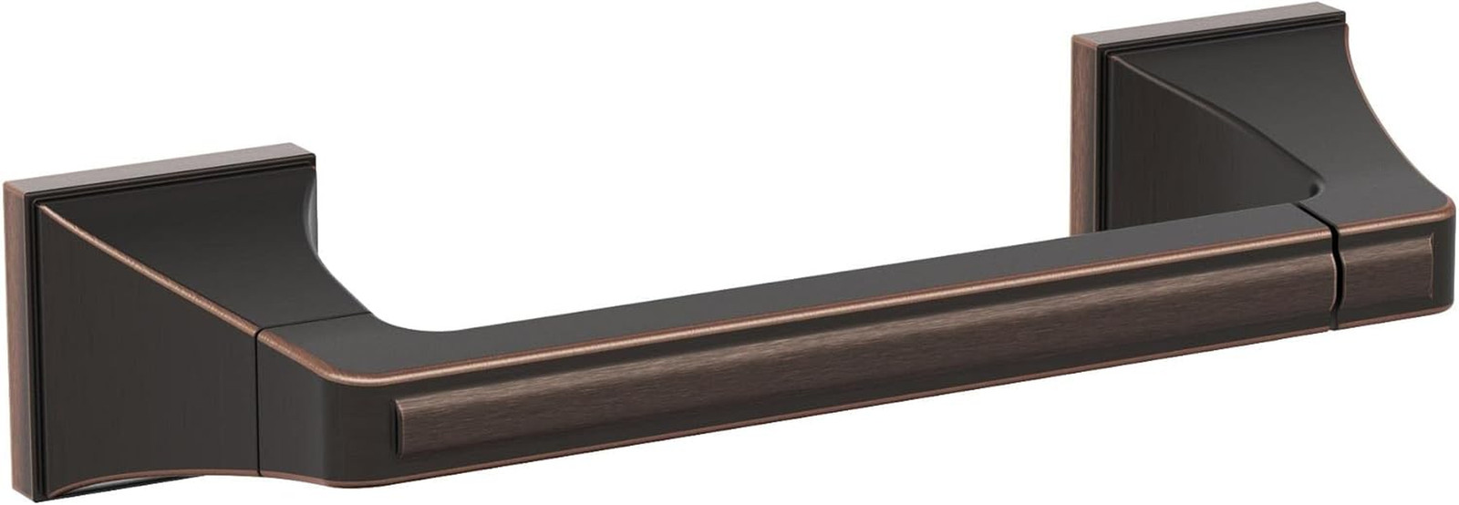 Elegant Oil Rubbed Bronze 18" Towel Bar 4-Piece Bathroom Set