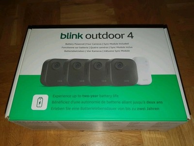 blink outdoor 4 - 4 Kameras Plus Sync Modul
