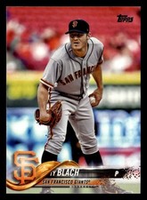 Ty Blach 2018 Topps #165 San Francisco Giants Baseball *173