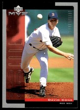 David Cone 2001 Upper Deck MVP #96 Red Sox MLB READ FREE SHIPPING AutographDen