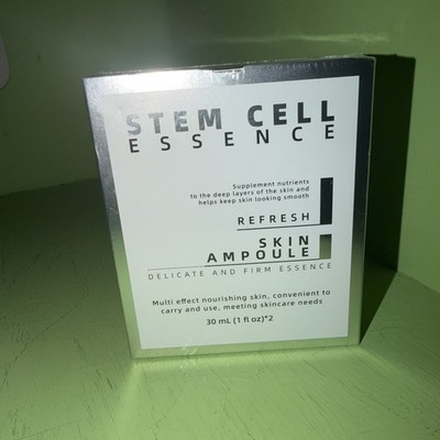 Stem Cell Essence Refresh Skin Ampoule 30ml 2-Pack Anti-Aging Serum