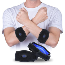 Elbow Brace 2 Pack for Tennis  Golfer'S Elbow Pain Relief