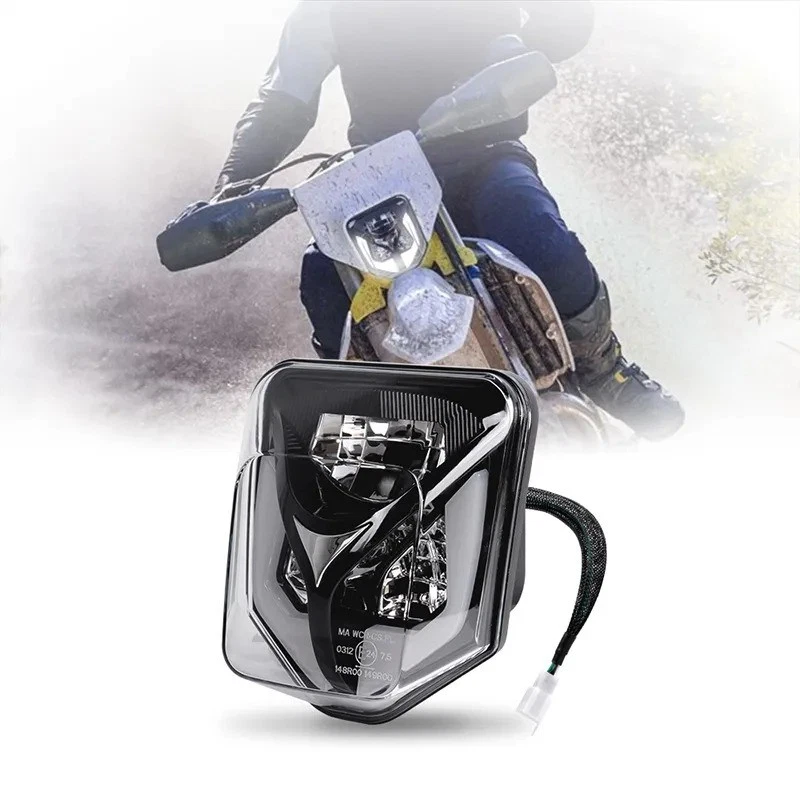 LED Headlights Hi-low Beam for Husqvarna FE 250 350 450 350S 501 501S 2017-2023 - Image 2 of 4