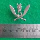 WW2 5th Royal Gurkha Rifles Regiment Cap Badge - Kings Crown