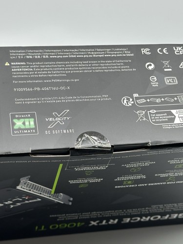 GeForce RTX 4060 Ti 16GB VERTO Dual Fan OC FACTORY SEALED - Afbeelding 5 van 9