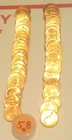 Roll Of 50  BU 1958 - D  Lincoln Wheat Cents Penny MS  Gem UNCIRCULATED A1