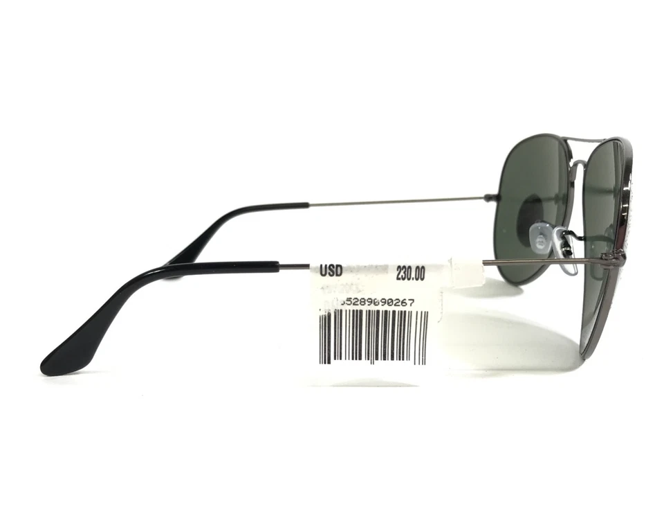 雷朋太阳镜 RB3025 飞行员 004/58 青铜色带 G-15 偏光镜片 62 毫米 — 第 4/4 张图片