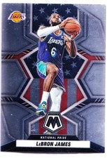 LeBron James - 2021-22 Panini Mosaic Prizm #246 - Lakers star - MINT CARD