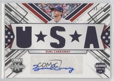 2019 Panini Elite Extra Edition Black /99 Burl Carraway #USMS-BC Auto 0a2