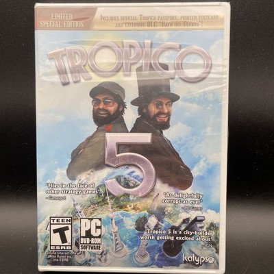 Tropico 5 Limited Special Edition PC DVD ROM Software BRAND NEW