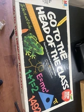 Go To The Head Of The Class Board Game 25th Edition Milton Bradley Complete 1985