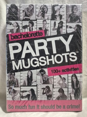 Bachelorette Party Mugshots Drinking Game: So Much Fun It Should Be a Crime NEW 