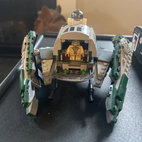 LEGO Star Wars 75360 Yoda's Jedi Starfighter Assembled. Box, Manual & Minifigs!