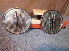 1955 Oldsmobile Emblems Door Panel Super Rocket 88 Badges Set Ornaments Pair M7