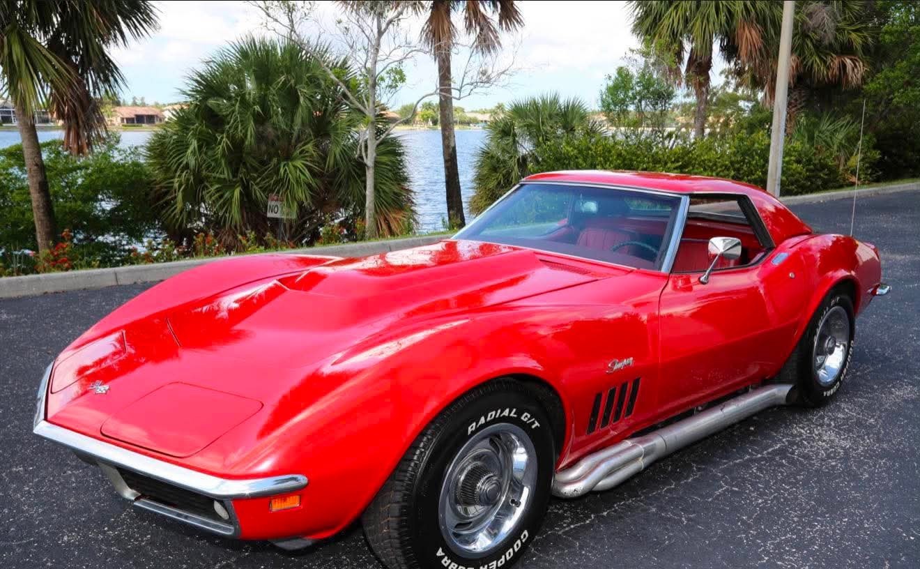 1969 Red Chevrolet Corvette   | C3 Corvette Photo 4